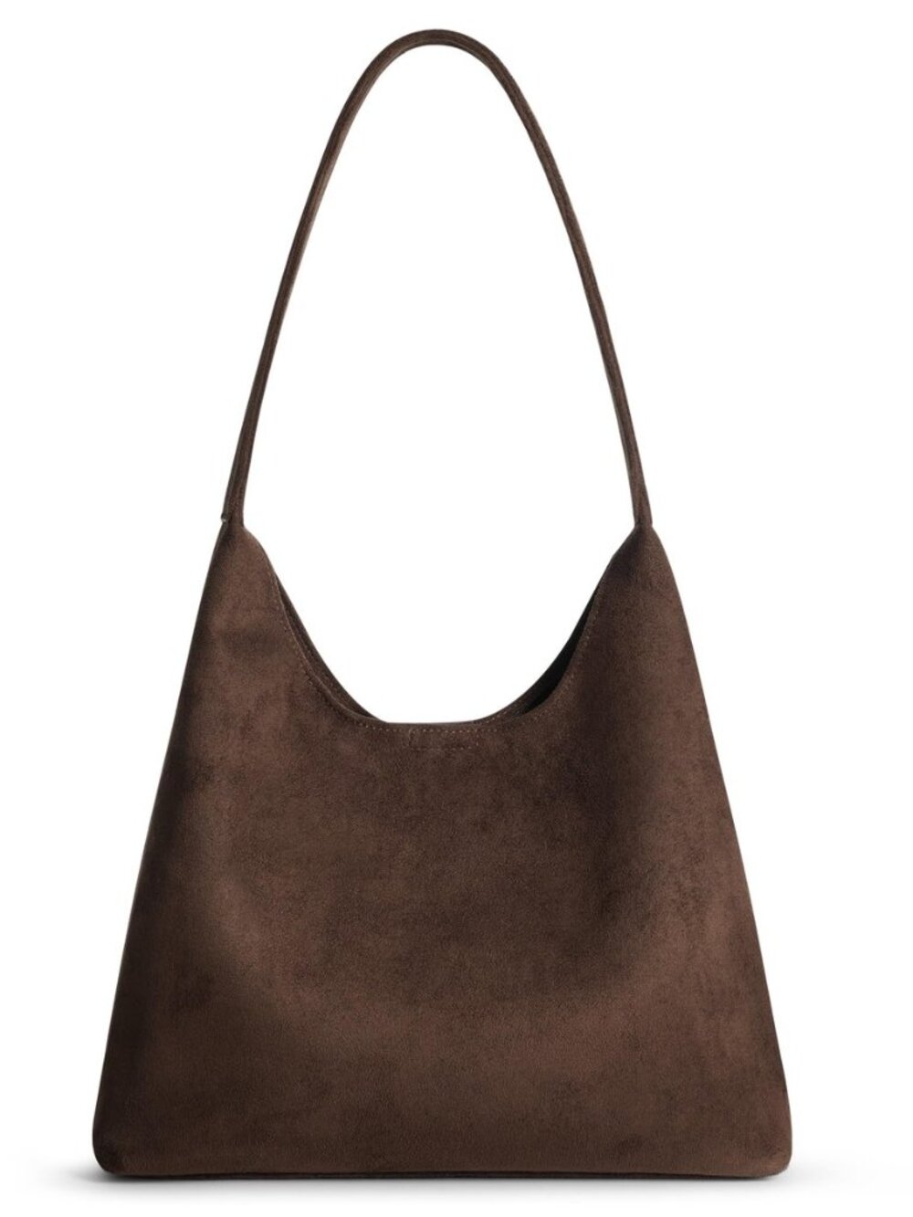 Shoulder Bag for Women, Small Faux Suede Purse, Slouchy Hobo Bags Trendy